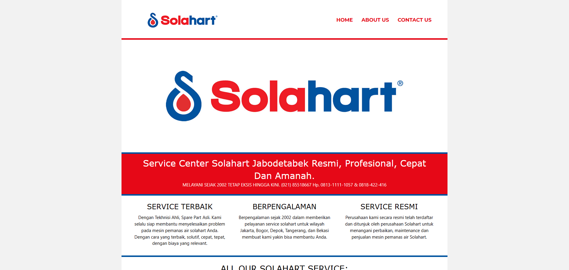 Solahart Service Center