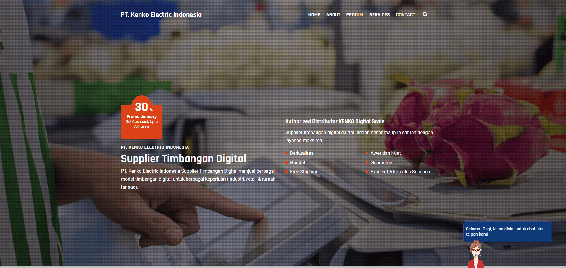 Supplier Timbangan Digital