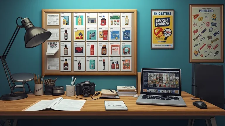 Alur brief referensi dan edit foto produk sebelum file katalog diserahkan