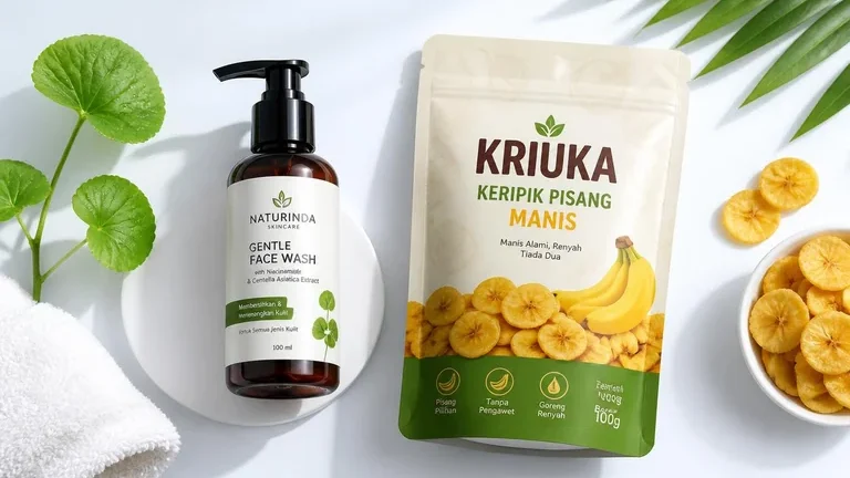 Jasa fotografer produk Tangerang menampilkan contoh foto produk katalog packshot bersih