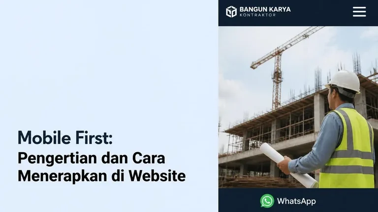 Mobile First: Pengertian dan Cara Menerapkan di Website