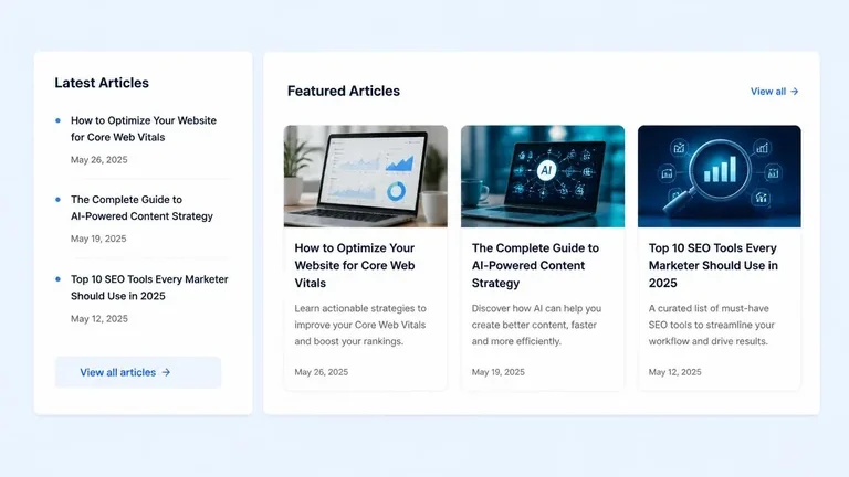 tampilan list dan flex related post artikel terkait WordPress