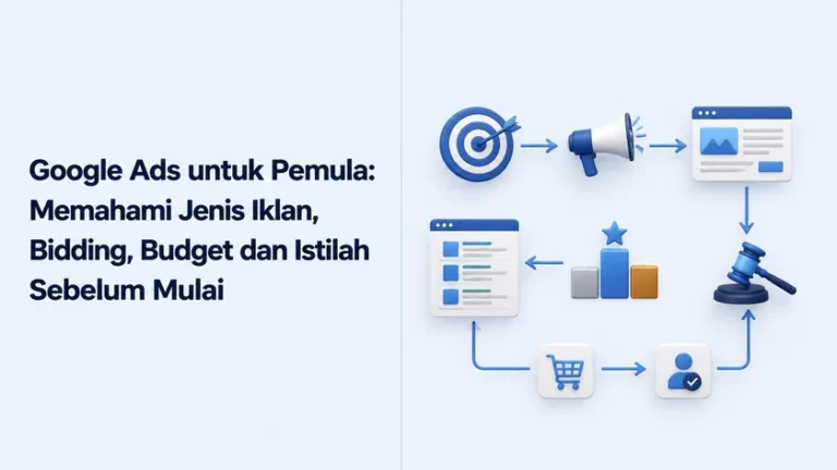 Google Ads untuk Pemula: Memahami Jenis Iklan, Bidding, Budget dan Istilah Sebelum Mulai