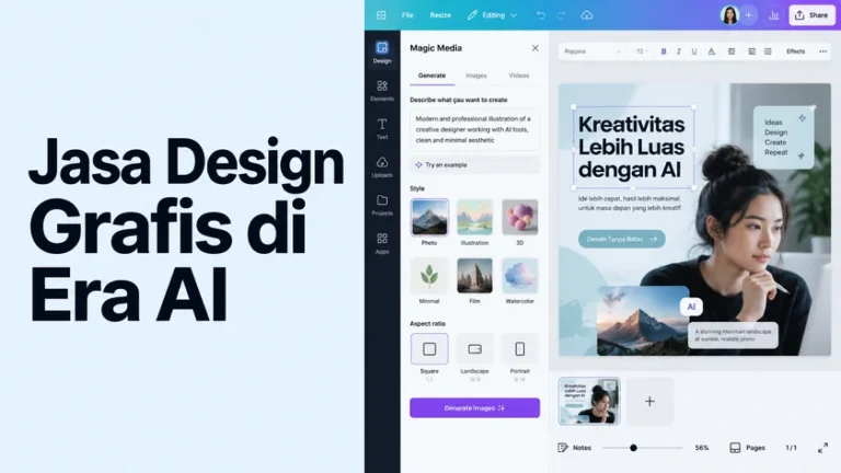 Jasa Design Grafis di Era AI: Masih Relevan atau Mulai Tergantikan?