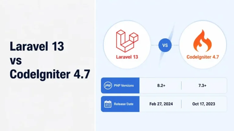 Laravel vs CodeIgniter 4 2026: Kelebihan, Kekurangan, Performa, Ekosistem, Bug, dan Kapan Memilihnya