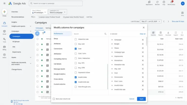 cara melihat invalid click di Google Ads agar iklan tidak di klik kompetitor
