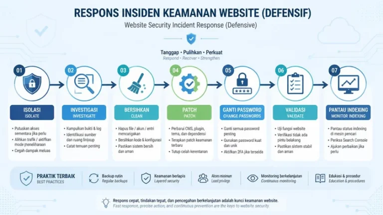 deteksi kompromi website lewat Google Search Console Security Issues report