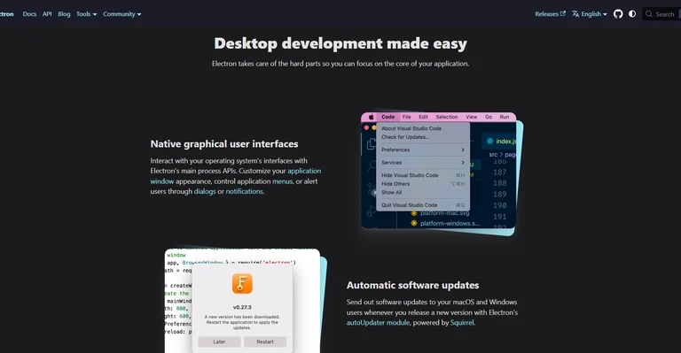 Electron v44.9.0 Dirilis dengan App Shim Eksperimental di macOS
