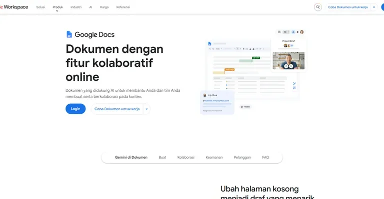 Google Docs dan Drive kini mendukung file Markdown (.md) secara native
