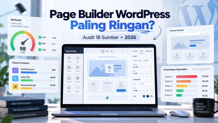 Page Builder WordPress Paling Ringan 2026? Ini Hasil Audit 18 Sumber