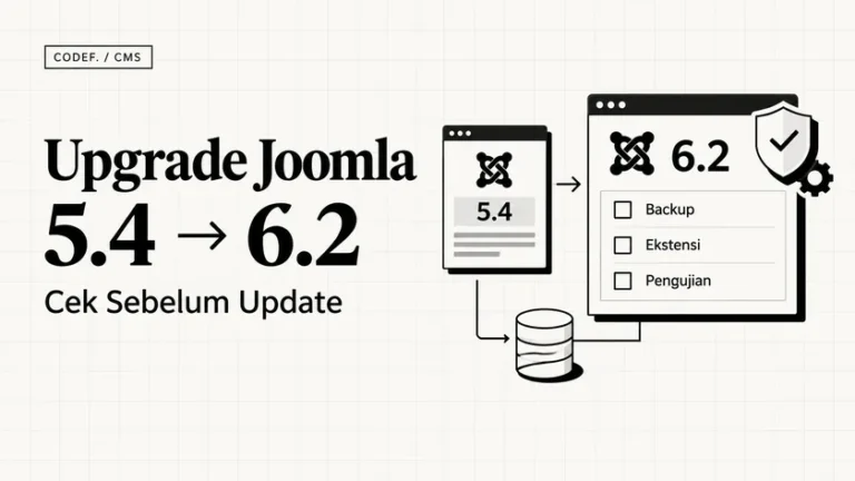 Joomla 5.4.10 adalah Rilis Bugfix Terakhir: Apa yang Harus Dilakukan Pemilik Situs?